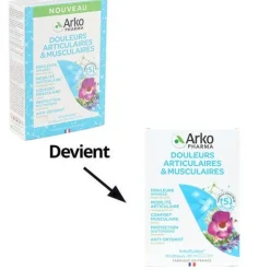 Arkofluides Douleurs articulaires et musculaires ampoules