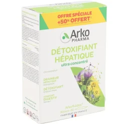 Arkofluides Détoxifiant hépatique ampoules
