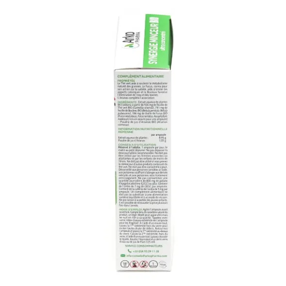 Arkofluides Synergie minceur Bio ampoules