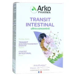 Arkofluides transit intestinal ampoules