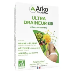 Arkofluides Ultra Draineur bio ampoules