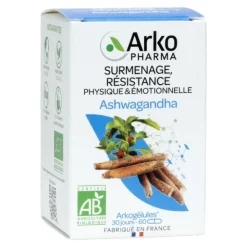 Arkogélules Ashwagandha Bio gélules