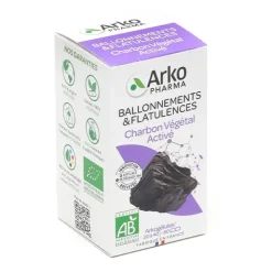 Arkogélules Charbon végétal activé Bio
