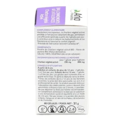 Arkogélules Charbon végétal activé Bio