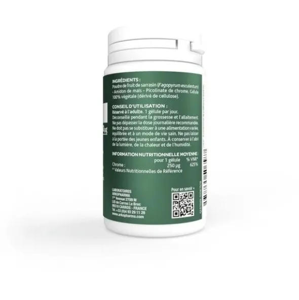 Arkogélules Chrome picolinate 250 µg gélules