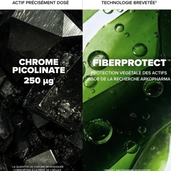 Arkogélules Chrome picolinate 250 µg gélules