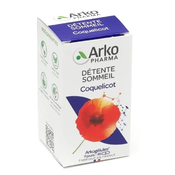 Arkogélules coquelicot gélules