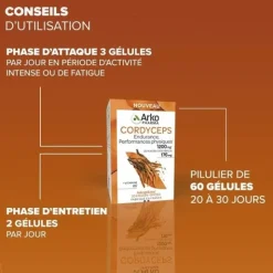 Arkogélules Cordyceps gélules