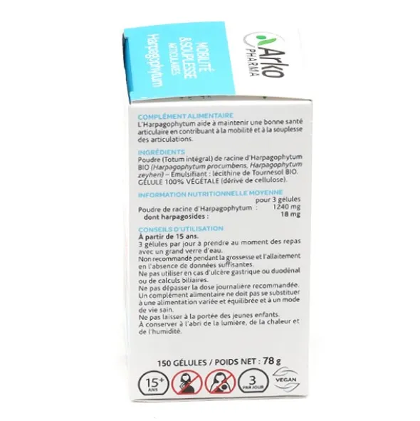 Arkogélules Harpagophytum Bio gélules