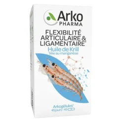 Arkogélules huile de Krill manganèse capsules