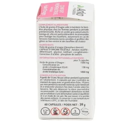 Arkogélules huile d'onagre capsules