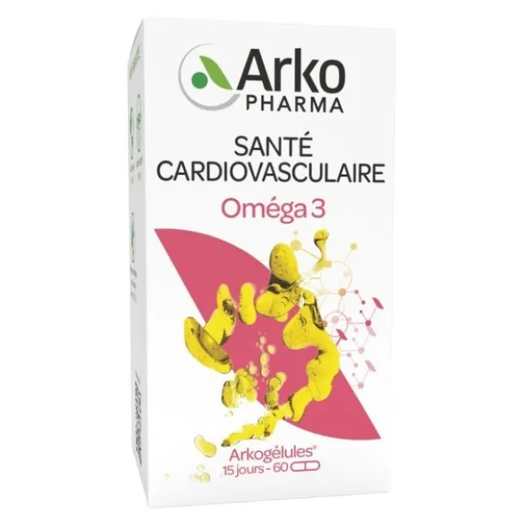 Arkogélules Oméga 3 capsules
