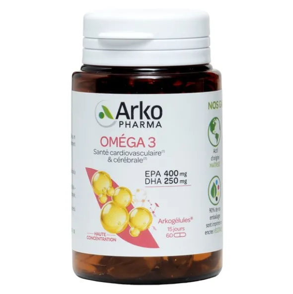 Arkogélules Oméga 3 capsules