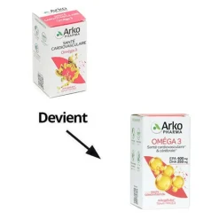 Arkogélules Oméga 3 capsules