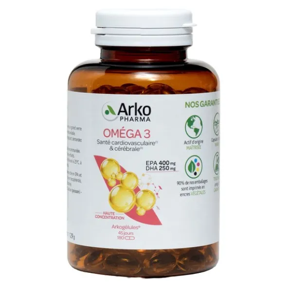Arkogélules Oméga 3 capsules