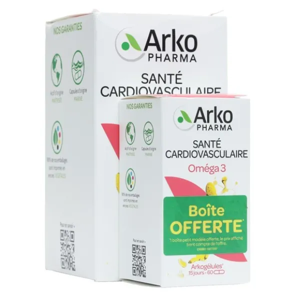 Arkogélules Oméga 3 capsules