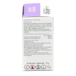 Arkogélules Radis noir Bio gélules