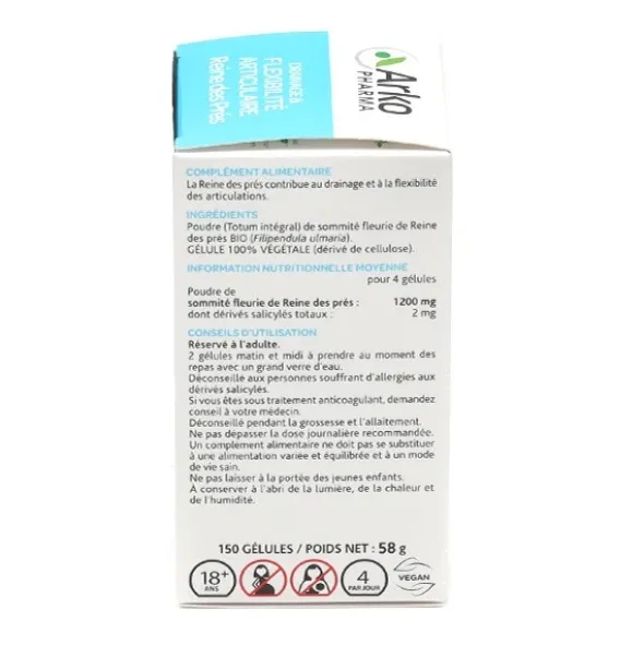 Arkogélules reine des prés Bio gélules