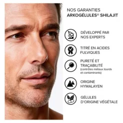 Arkogélules Shilajit gélules