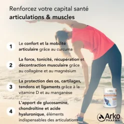 Arkopharma Collagène Articulations et Muscles poudre