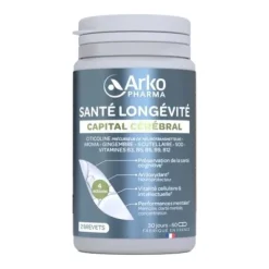 Arkopharma Santé longévité Capital cérébral gélule