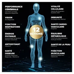 Arkopharma Santé longévité prévention globale 12 poudre