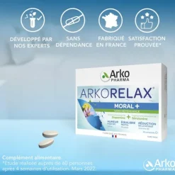Arkorelax Moral+ comprimés