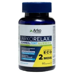 Arkorelax Sommeil Fort gummies mélatonine