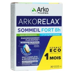 Arkorelax sommeil fort 8 heures comprimés