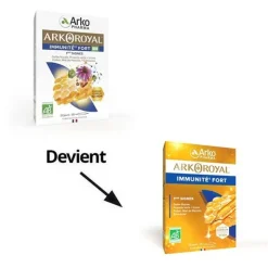 Arkoroyal Bio Immunité Fort 1ers signes ampoules
