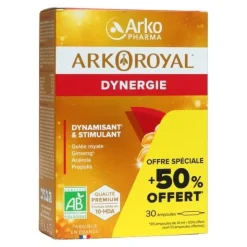 Arkoroyal Dynergie Bio ampoules