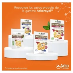 Arkoroyal Gelée royale Bio 2500 mg ampoules