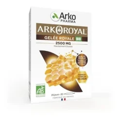 Arkoroyal Gelée royale Bio 2500 mg ampoules