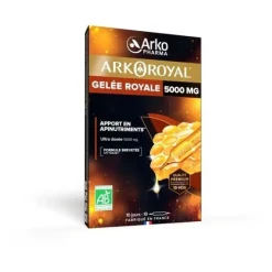 Arkoroyal Gelée royale 5000 mg Bio ampoule
