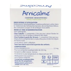 Arnicalme Boiron comprimé orodispersible