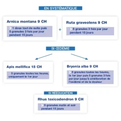 Arnica montana 9CH 4 doses uniques