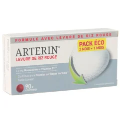 Arterin Levure de riz rouge comprimés