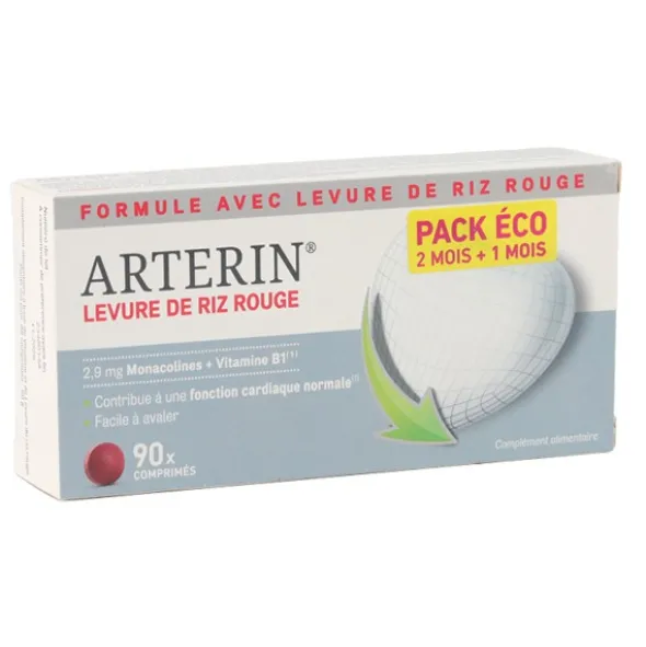 Arterin Levure de riz rouge comprimés
