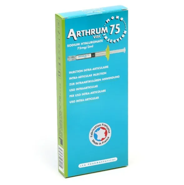 Arthrum 75 mg/3 ml solution injectable seringue