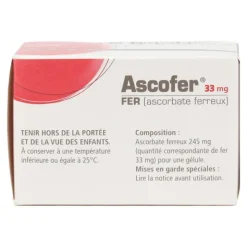 Ascofer gélules