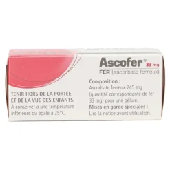 Ascofer gélules