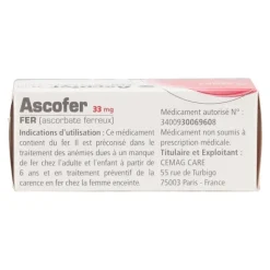 Ascofer gélules