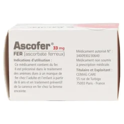 Ascofer gélules