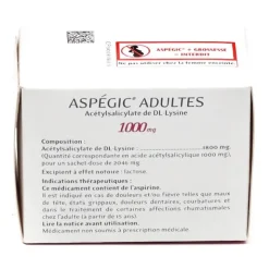 Aspégic 1000 Adulte sachet