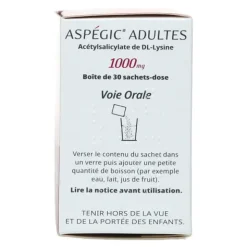 Aspégic 1000 Adulte sachet