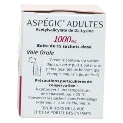 Aspégic 1000 Adulte sachet
