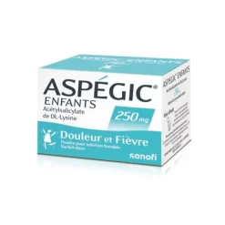 Aspégic 250 mg enfants sachet