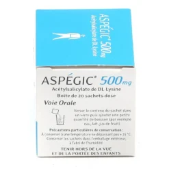Aspégic 500 mg sachet