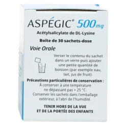 Aspégic 500 mg sachet