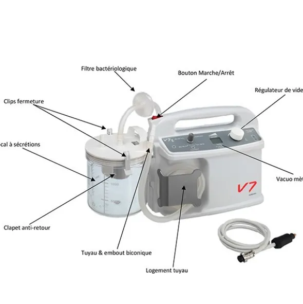Aspirateur gastrique V7G
